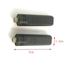 1 шт. UHF 4g Walkie Talkie Переговорная антенна 3dbi 900-2400 mhz с Sma гнездо 5 см черный