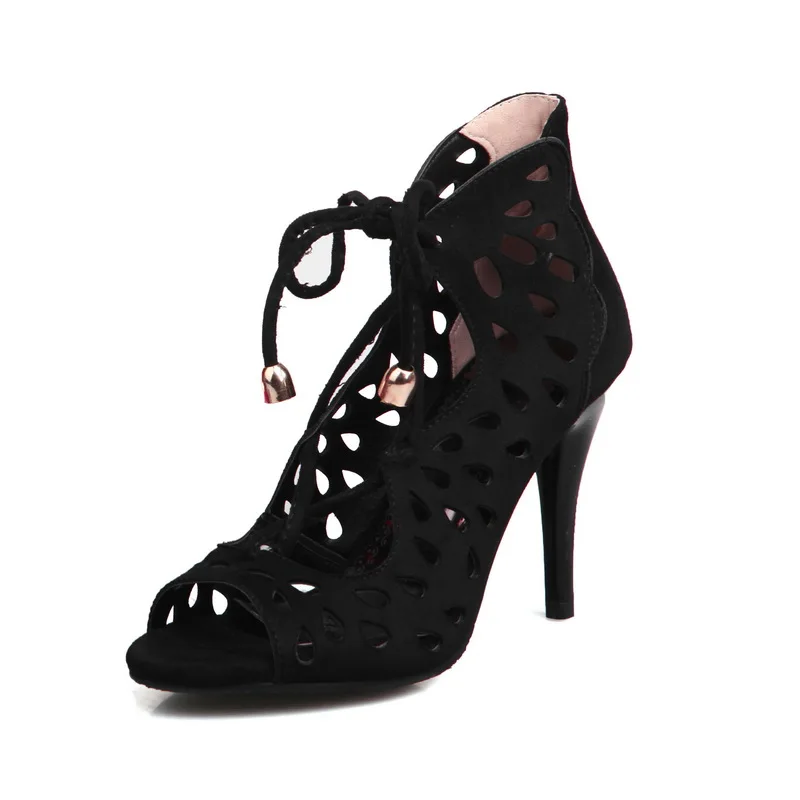 Feminino Fraîches Pompes Grande Parti Bottes 44 2017 18 Talons Hauts gris Sandales Femmes Nouvelles Dames Dame rouge Sapato Noir Taille À Mode 34 De Chaussures 1 AqFIfFwxR