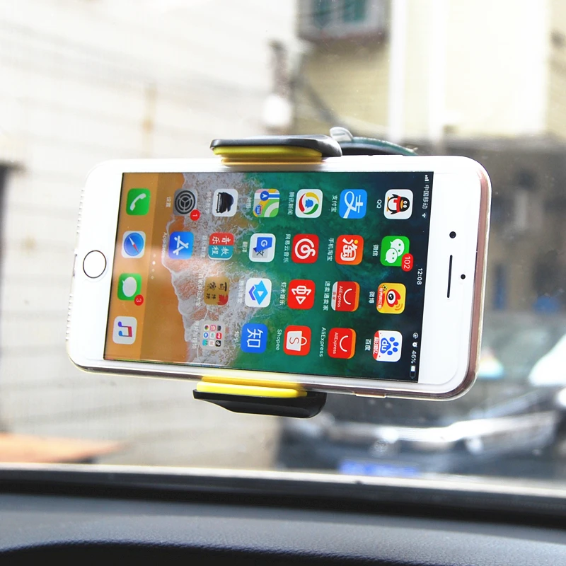 Автомобильный держатель с поворотом на 360 градусов лобовое стекло автомобильная