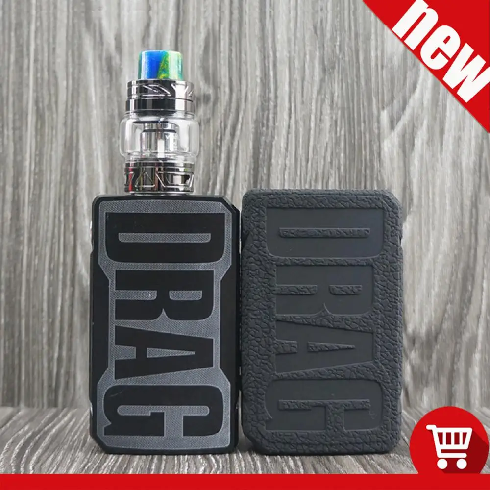 

Silicone Case Thicker Skin Cover Protector With Lanyard for Drag 157 Mod Decal Dustproof kits For Vaporesso DRAG 2 Case