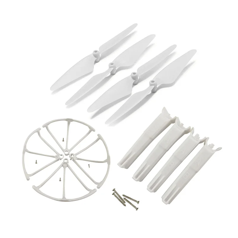 Квадрокоптер Hubsan X4 H502S H502E RC запасные части 4 шт. обновленных шасси + лезвий