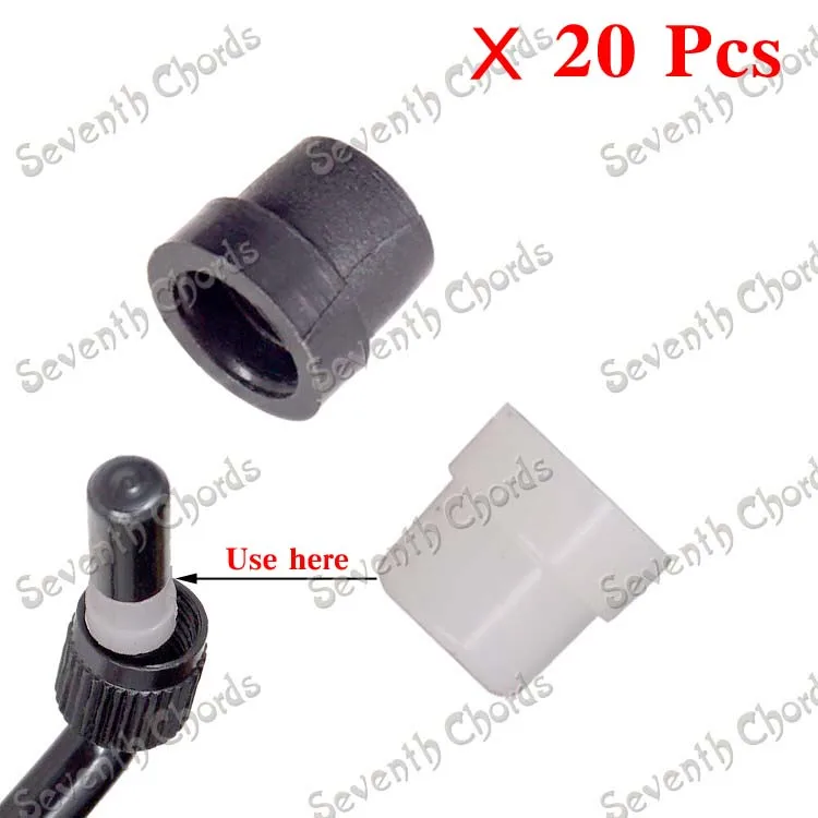 20 Pcs Electric Guitar Tremolo Arm Whammy Bar Plastic Ferrule Bushing