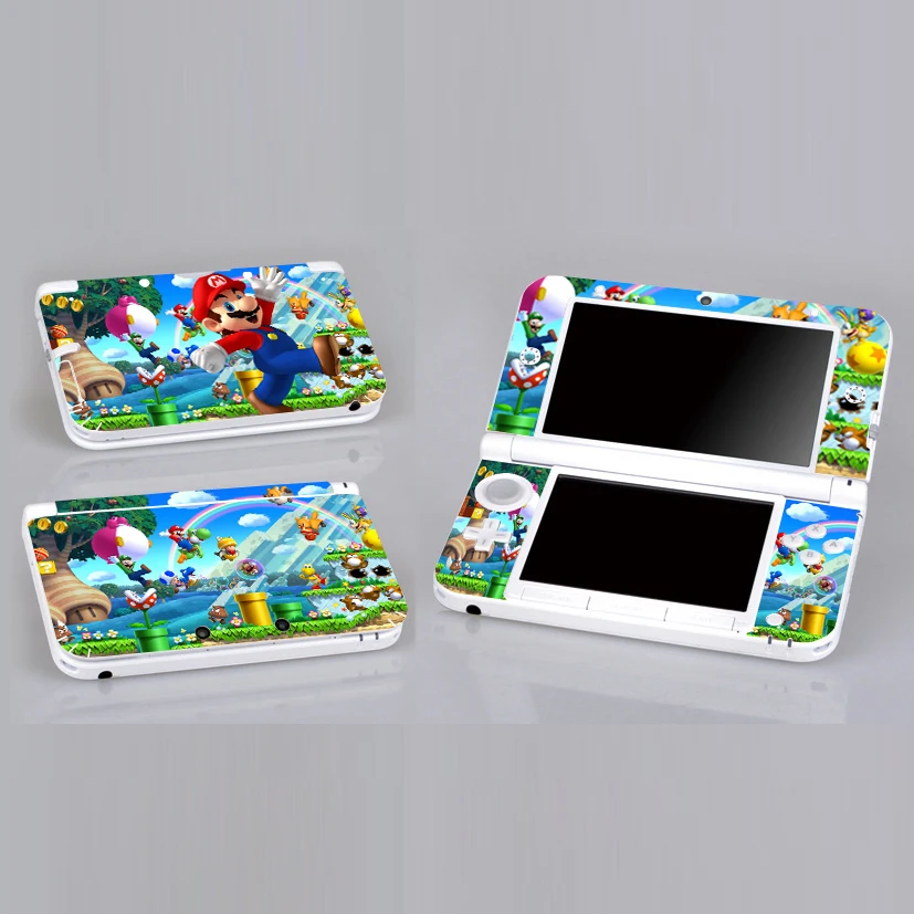 Super MARI0 300 виниловая Защитная Наклейка для 3DS XL LL skins s