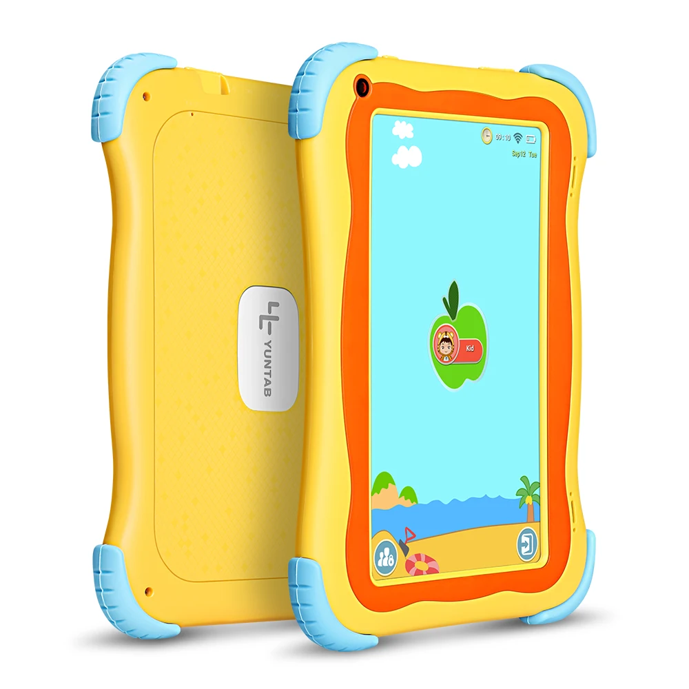 

Yuntab 7 inch 3colors Q91 Kids Tablet PC Allwinner A33 Quad Core 1GB+16GB Android 4.4 Touch Screen Dual camera