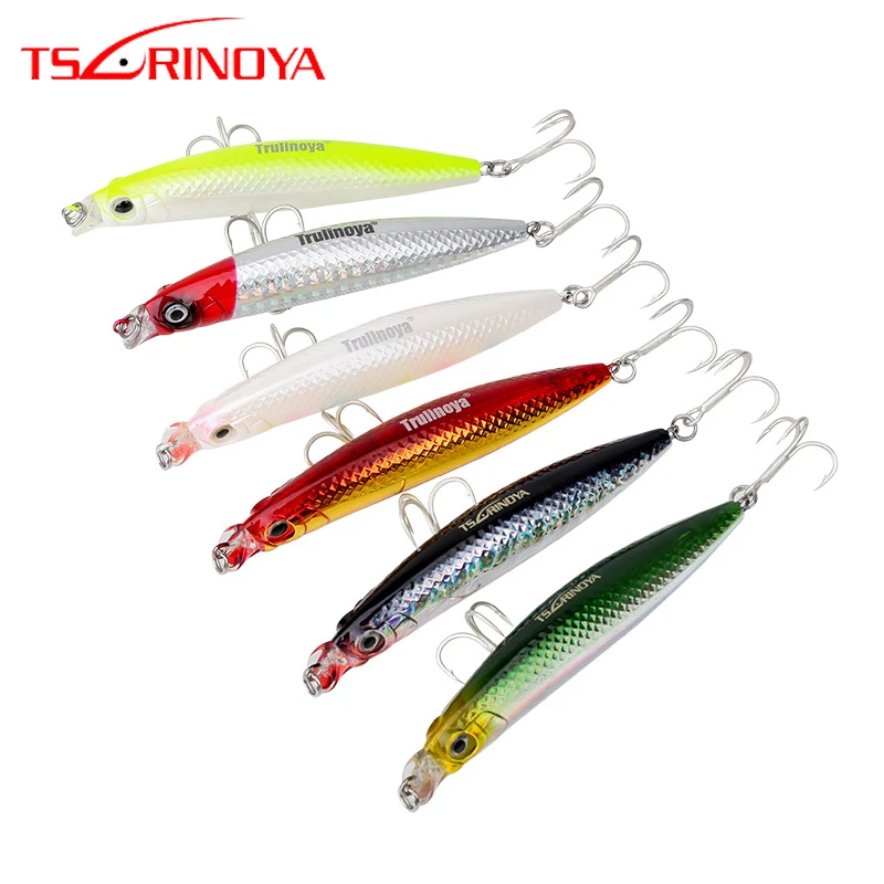 Рыболовные приманки Tsurinoya Minnow 9 см 10 г жесткие рыболовные плавающий 0 5 м