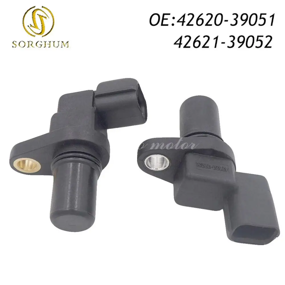 

New 2pcs 42620-39051 42621-39052 Auto Transmission Input Output Speed Sensor For Kia Hyundai Dodge