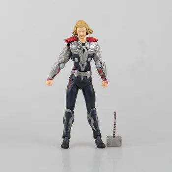 

Marvel the Avengers Thor Figma 216# PVC Action Figure Collectible Model Toy 14cm KT916 with color box