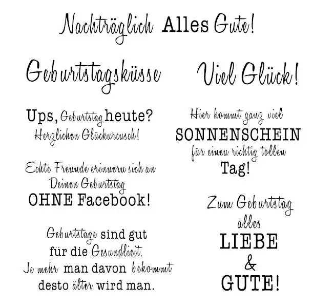

German Transparent Clear Stamp for DIY scrapbooking/Card Making C399
