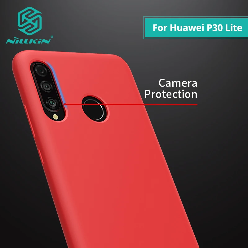 NILLKIN для huawei P30 lite чехол жидкий силиконовый Гладкий защитный чехол для huawei P30 чехол/P30 Pro Чехол 6,0/6,1/6,47