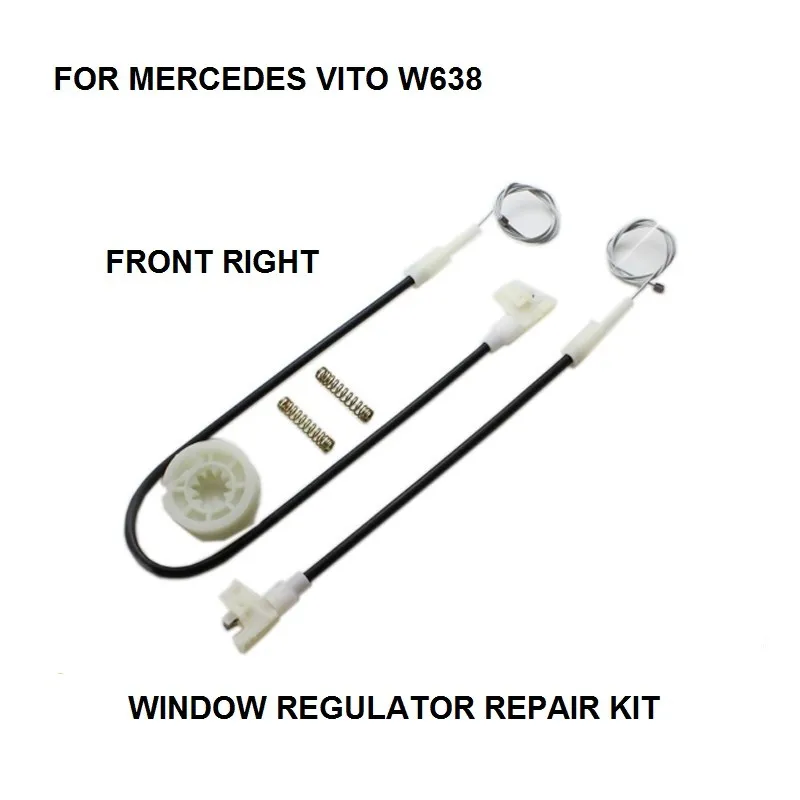 

FOR MERCEDES VITO W638 WINDOW REGULATOR REPAIR KIT FRONT RIGHT 1996-2003