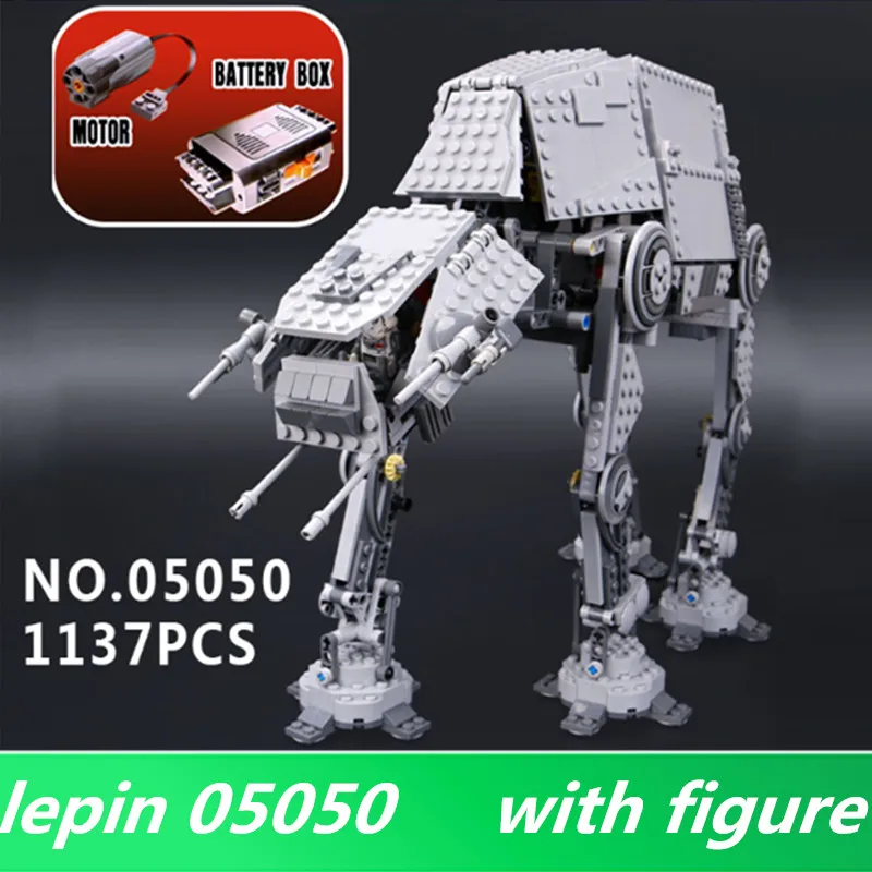 

LEPIN 05050 05130 Star plan 75054 AT Model AT the robot The First Order Heavy Assault Walker Toys Building Blocks Bricks Gifts