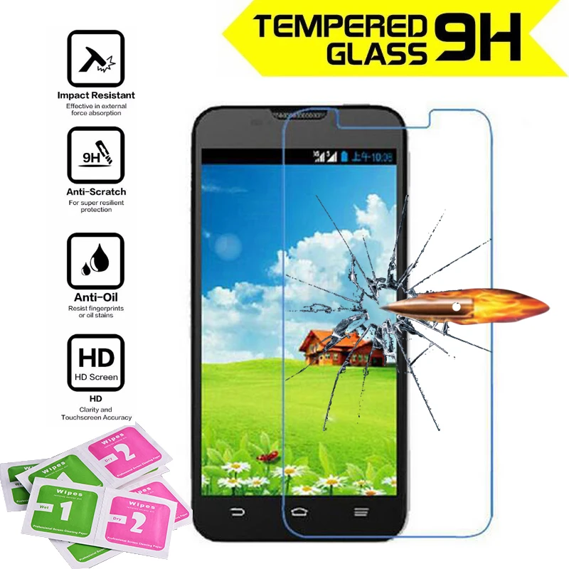 2 шт. для zte V987 2.5D 0 3 мм Премиум закаленное Стекло Экран протектор защитная пленка |