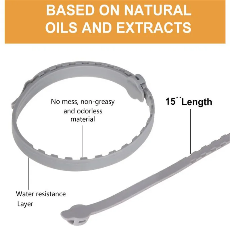 Безопасный и эффективный ошейник для собак устойчивый к насекомым блох клещей личинки комаров шейный ремень для маленьких и больших