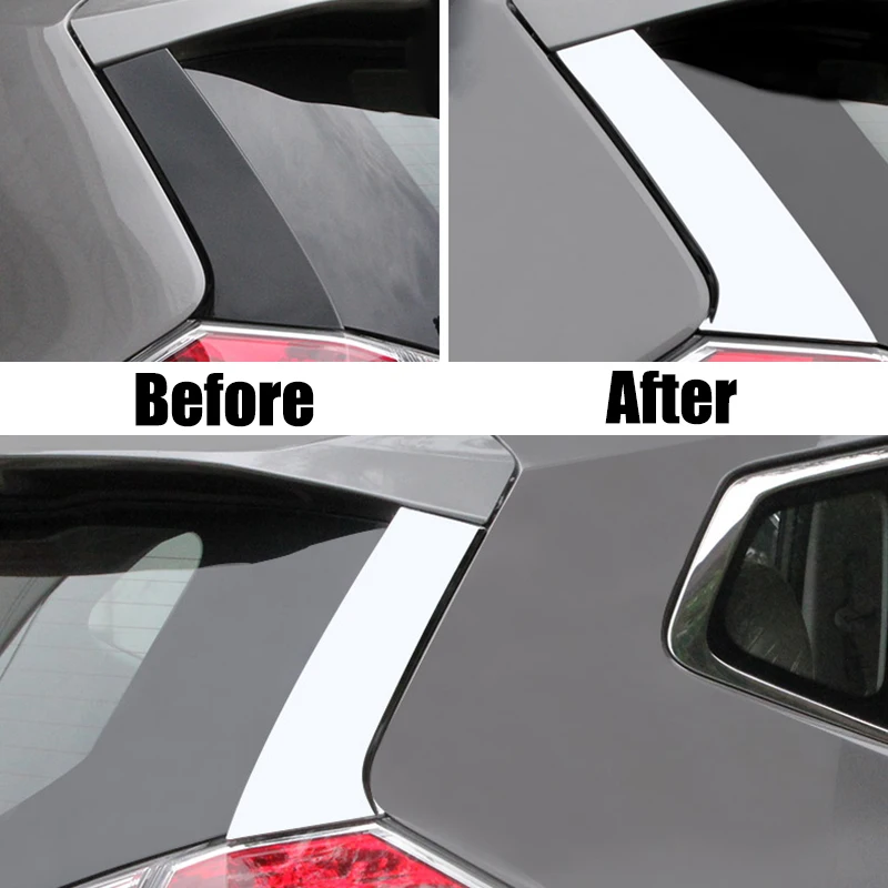 Спойлер на заднее стекло для Nissan Rogue X Trail T32 2014 2015 2016 2017 2018 2019|pillar post|pillar post coversspoiler