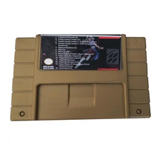 New version 14 in 1/16 in 1 game cartridge Video Games with  Memory Card  For S N E S