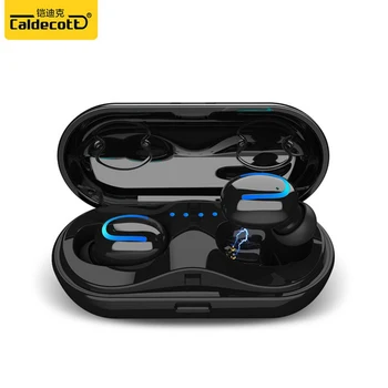 

Caldecott 5.0 Wireless Mini Earphone Bluetooth Touch Control Waterproof Sport Swimming Stereo Sounds Head phones Mic Q13S
