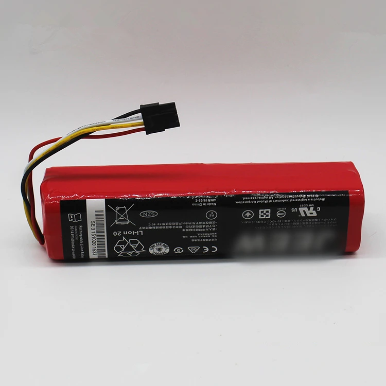 

New 14.4V 5500mAh Battery for Xiaomi Robot Vacuum Cleaner Li-ion 18650 Lithium Mi Sweeper Accessories Parts Battery Rechargeable