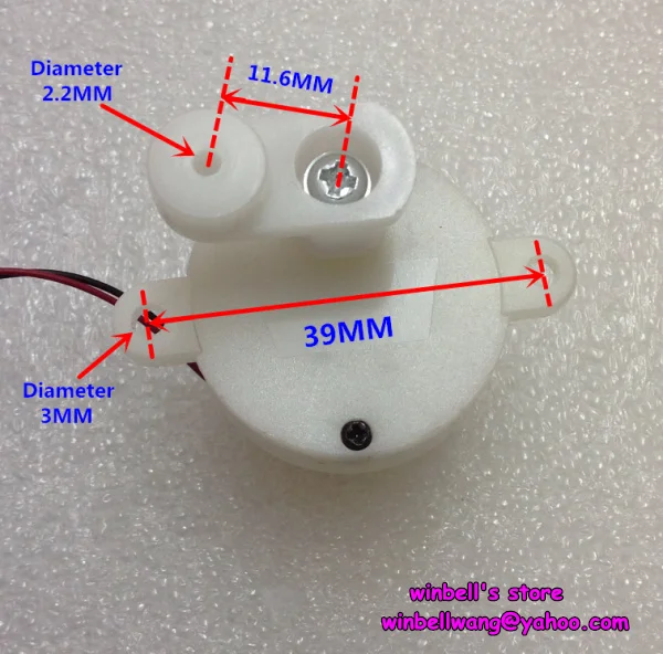 

300 DC gear Motor 3V~12V 5~65RPM Worm Gear Box Motor with Eccentric Wheel new in stock~