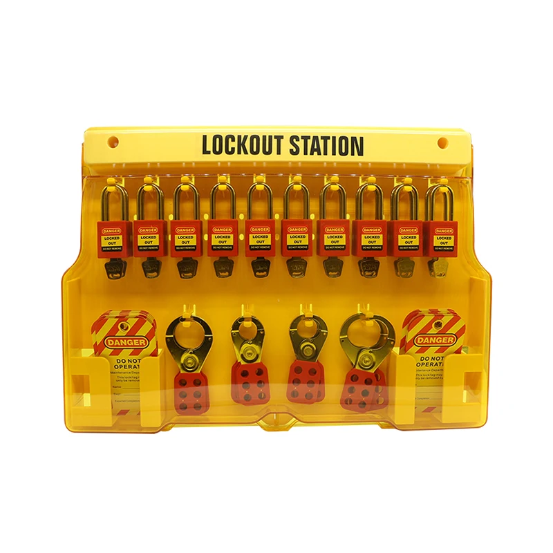 Lockey комбинация электрического замка безопасности Loto Lockout станция комплект платы