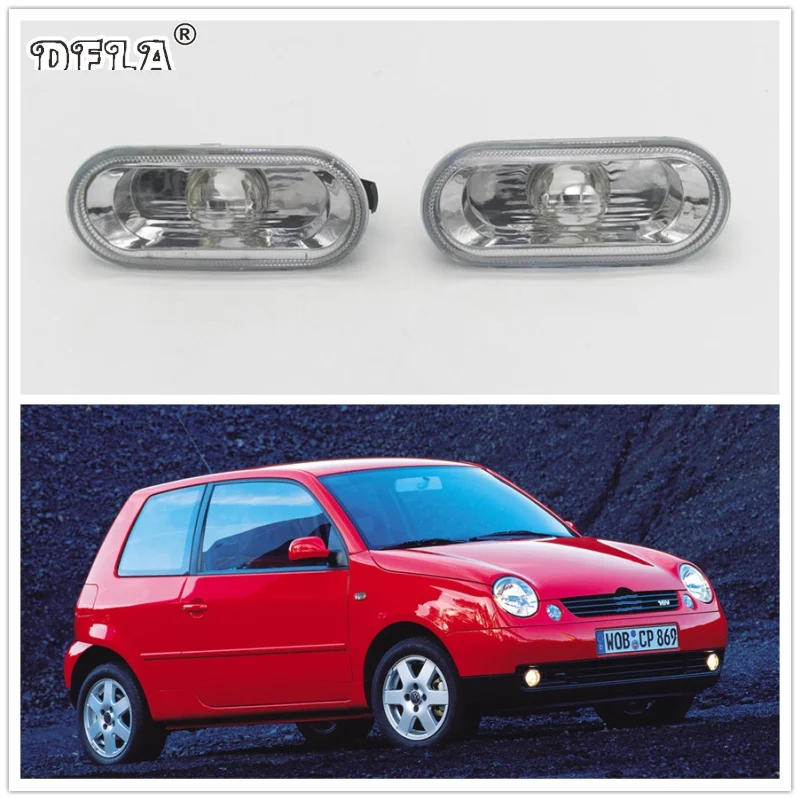 2 шт. для VW Lupo 1999 2000 2001 2002 2003 2004 2005 2006 автомобильный Стайлинг боковой маркер указатель поворота светильник повторитель