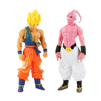 

44cm Dragon Ball Z Super Saiyan Son Gokou Majin Boo PVC Action Figure