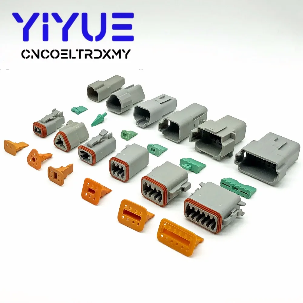 225pcs Deutsch DT automotive connectors kit + 14-20AWG Crimp Terminals + removal tool 0411-336-1605 (6)