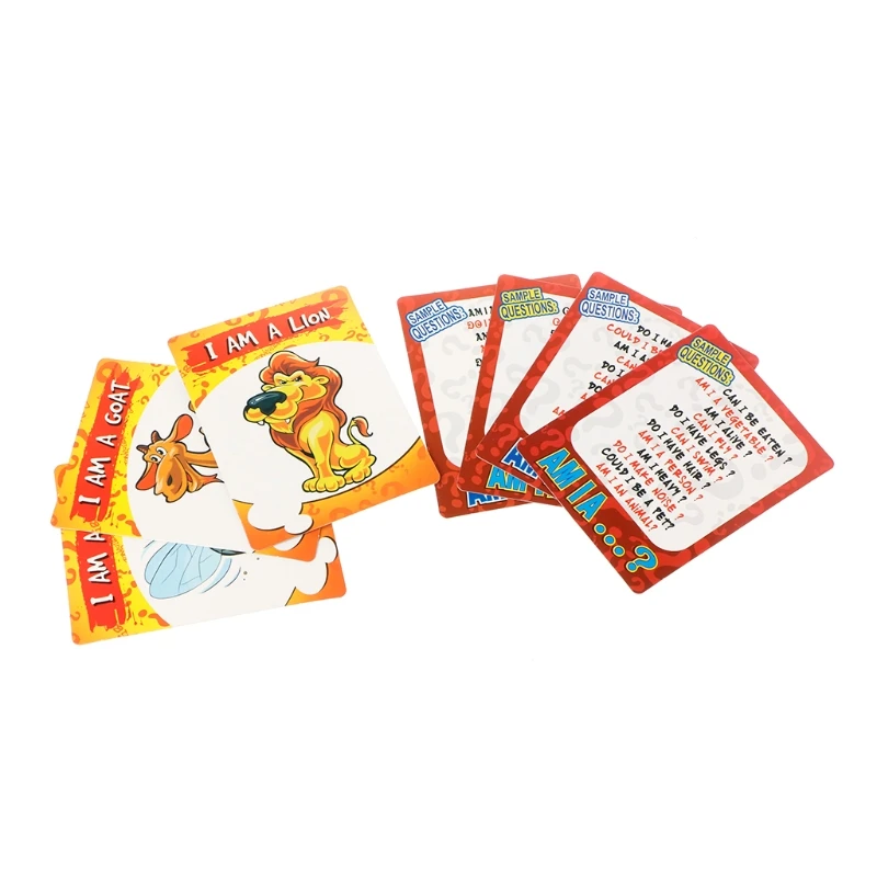 

Who Am I Guess Games Family Party Board Card Game Kid Children Educational Toy