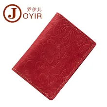 Нежный визитница Обложка для паспорта из натуральной кожи тиснение восстановление древних методов Обложка для паспорта протектор бумажник кошелек женский
