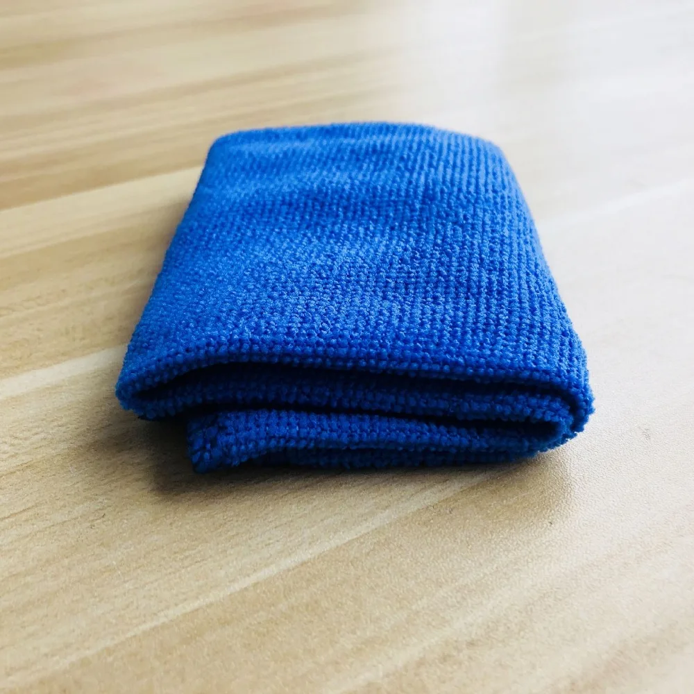 Blue Towel for car Soft Microfiber Cleaning tools Washing Cloth for Auto Convenient and useful Cars Motorcycle Accessories Sadoun.com