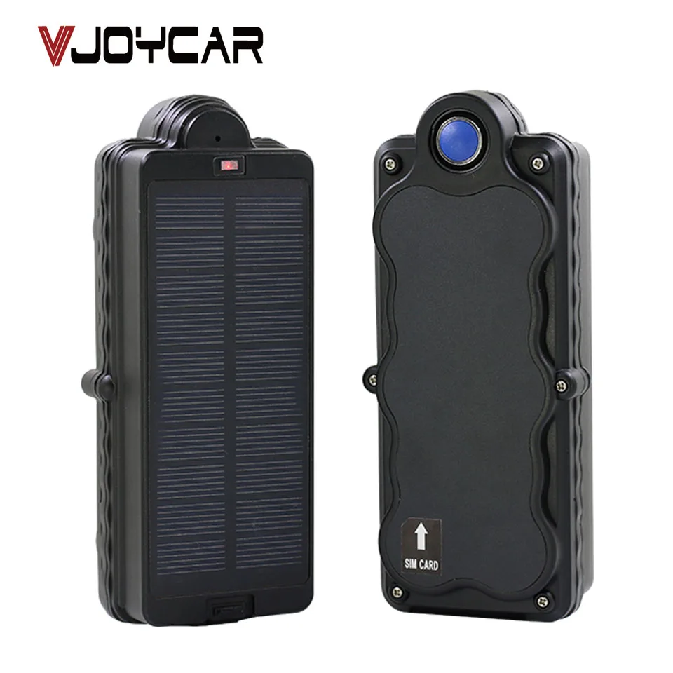 VJOYCAR TK10SSE GSM GPRS SMS Солнечный трекер с 10000 мАч перезаряжаемой съемной батареей