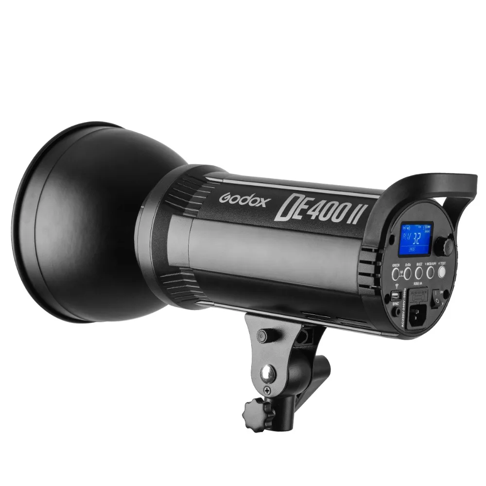Godox DE400II 400 Вт 400Ws студийная вспышка GN65 Стробоскопическая Лампа головное Освещение