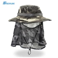 Goexplore ore уличная шляпа унисекс с защитой от ультрафиолета дышащая летняя походная рыболовная туристическая защита для лица и шеи солнцезащитная Кепка