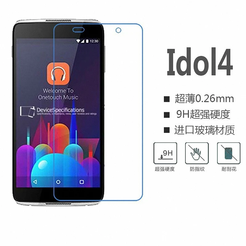 Закаленное стекло для alcatel Idol 4 Защитная пленка 6055 6055B 6055H 6055I 6055K 6055Y 5 2 дюйма |