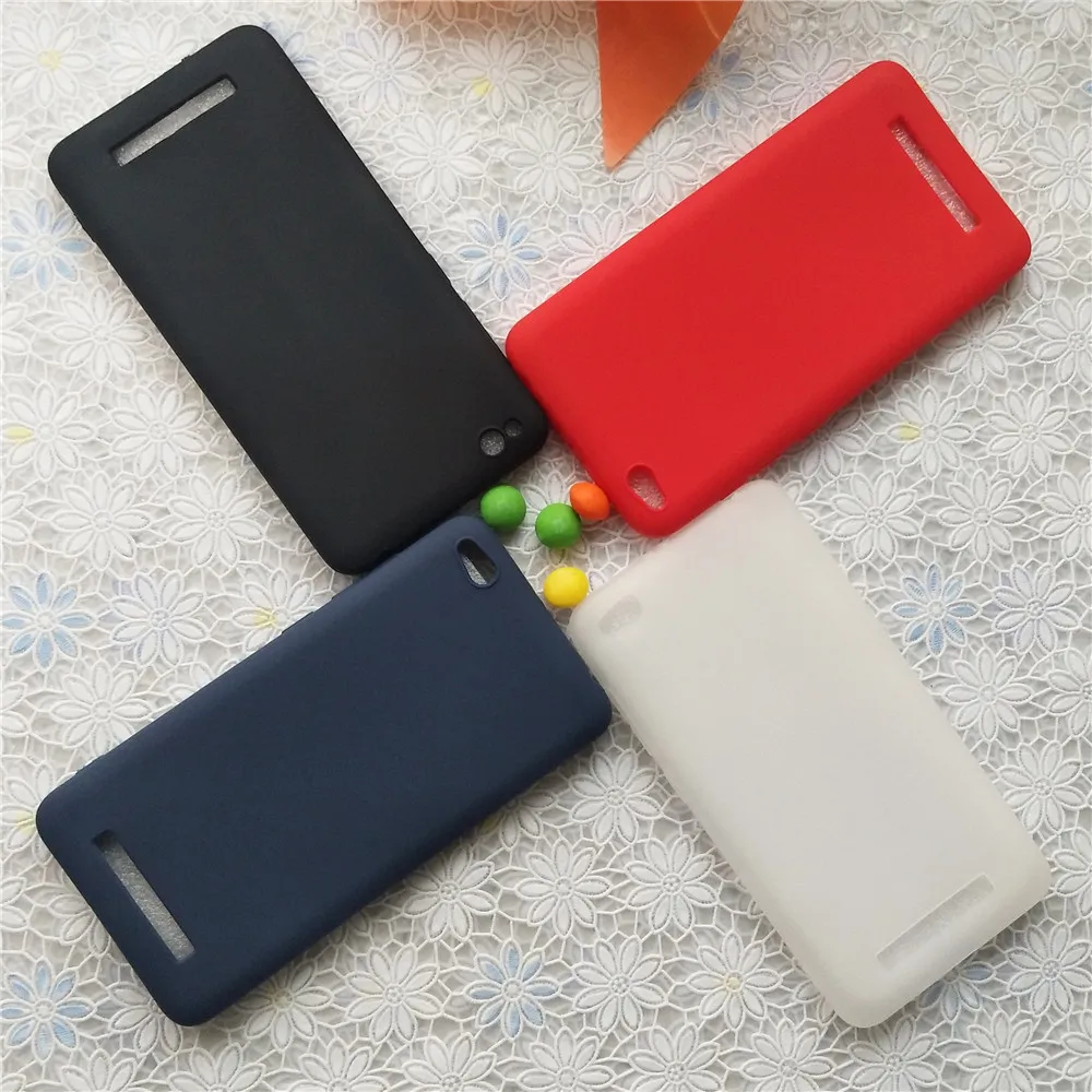 Macarons цветной ТПУ силиконовый матовый чехол для Xiaomi Redmi 4A высокое качество яркий