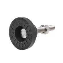 10 шт. Регулируемый токарный станок для ног тип резьбы выравнивание ног поворотное основание артикуляционное выравнивание ножек мебель Glide Pad M10