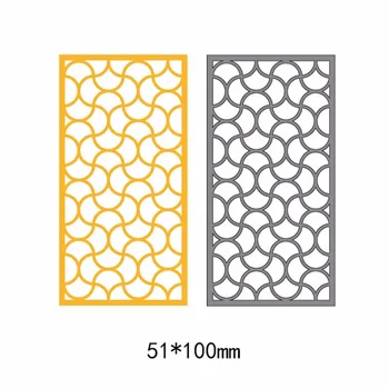

Hollow Rectangle Frame Metal Cutting Dies DIY Scrapbooking Die Cuts Album Paper Cards Embossing Crafts festival cards
