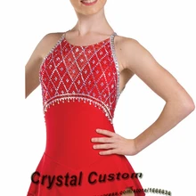 Платье для фигурного катания на заказ для девочек; новое Брендовое платье Vogue для соревнования в фигурном катании; детское платье; DR3257