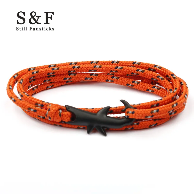 

Shark Bracelet Men Jewelry Bracelets For Women Pulseira Masculina Bileklik Femme Pulsera Bijoux Homme Rope Braclet Joyas 2018