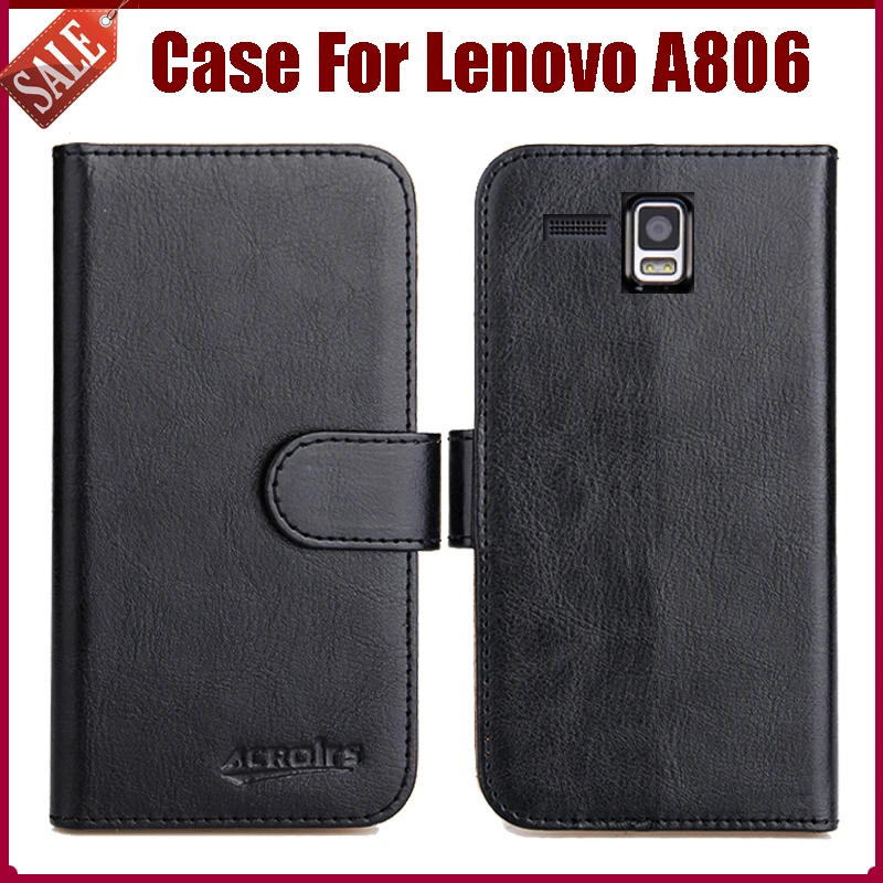 Горячая распродажа! Чехол для Lenovo A806 Новое поступление искусственная кожа