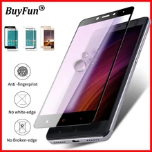 Tempered Glass Full Cover For Xiaomi Xiomi Redmi 6