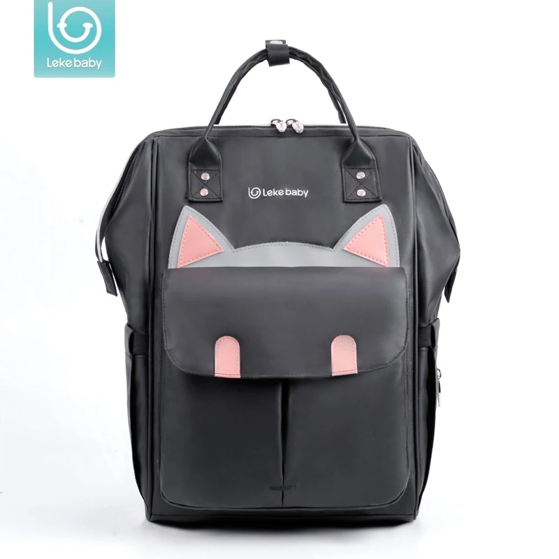  Lekebaby waterproof maternity Travel backpack baby nappy stroller bag High capacity Storage diaper 