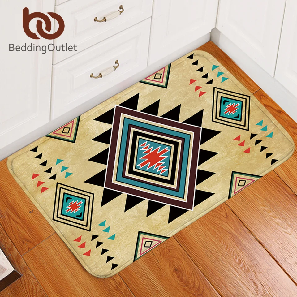 Beddingoutlet Geometric Printed Carpet Southwest Soft Doormat Aztec Area Rug Colorful Floor Mat Outdoor 40x60cm Dropshipping Rug Aliexpress