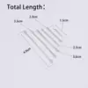 50pcs/lot 15-40 mm Double Cylinder Bar Earrings Connecting For Jewelry Making Earring Findings DIY Ear Jewelry Supplies ► Photo 3/6