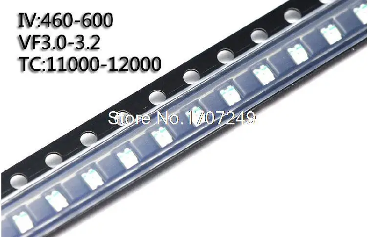 

3000pcs/lot 0805 Smd White Led Light-emitting Diodes