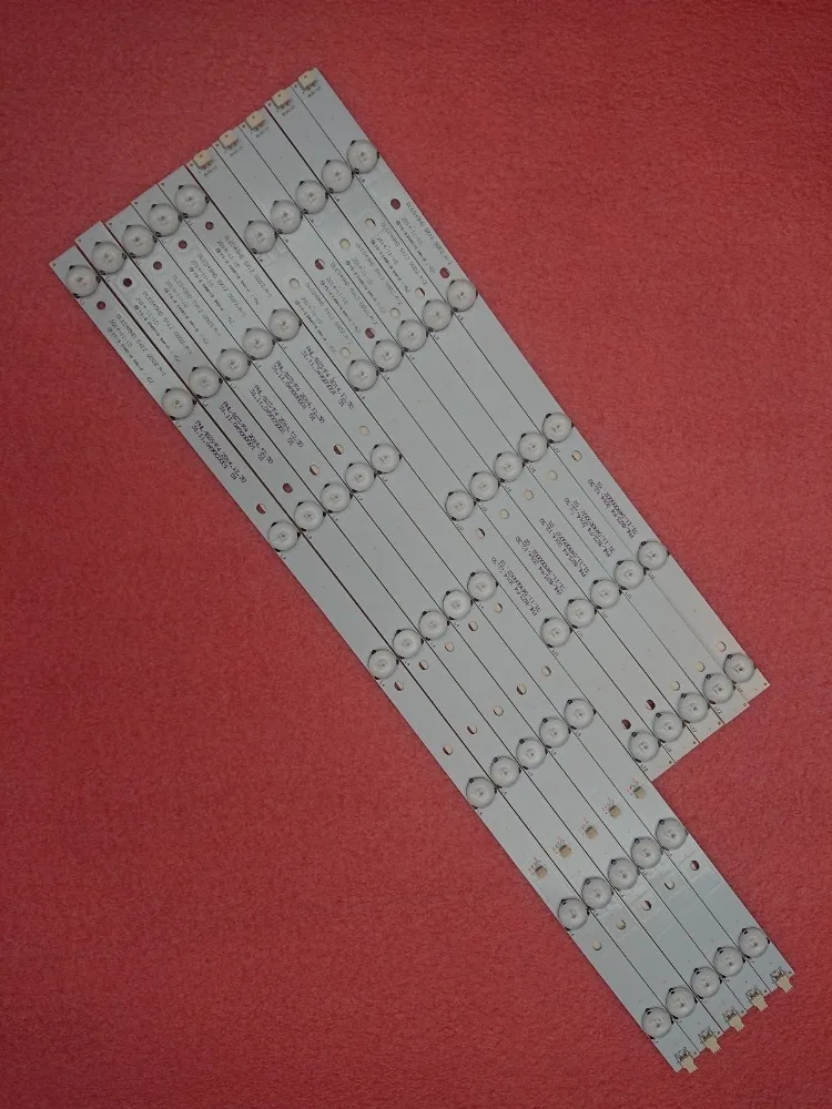 

New 10pcs/set LED backlight strip for DLED49HD 5X12 0002.A-1 DLED49HD 5X12 0002.A-2
