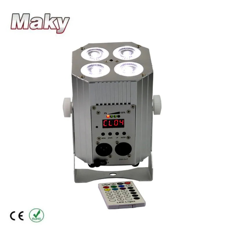 Чехол для полёта 6 в 1 + 2 световых MQ G116 4 шт led батарея беспроводная dmx IRC