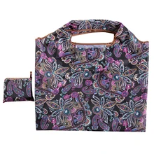 Новая Складная многоразовая сумка для Покупок Сумка-тоут сумка переработанная водонепроницаемая сумка для хранения образец дорожная сумка