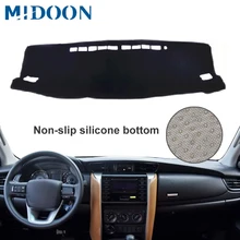 Чехол для приборной панели автомобиля, коврик для Toyota Fortuner, коврик для приборной панели, чехол для приборной панели, солнцезащитный козырек, авто стиль