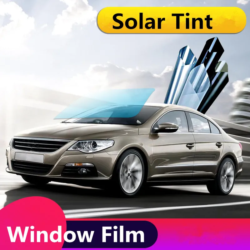 US $124.74 5VLT Nano Ceramic solar tint Balck Car Home Office Glass Window 99 Insulation Car Foil car sun protection 152x10m