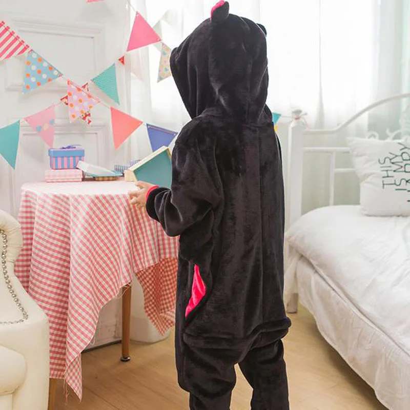 Kids Unicorn Pajamas Onesie Children Bat Cosplay kigurumi Baby Boy Girl Licorne Big Teenager Pyjamas Sleepwear Clothes Pijama